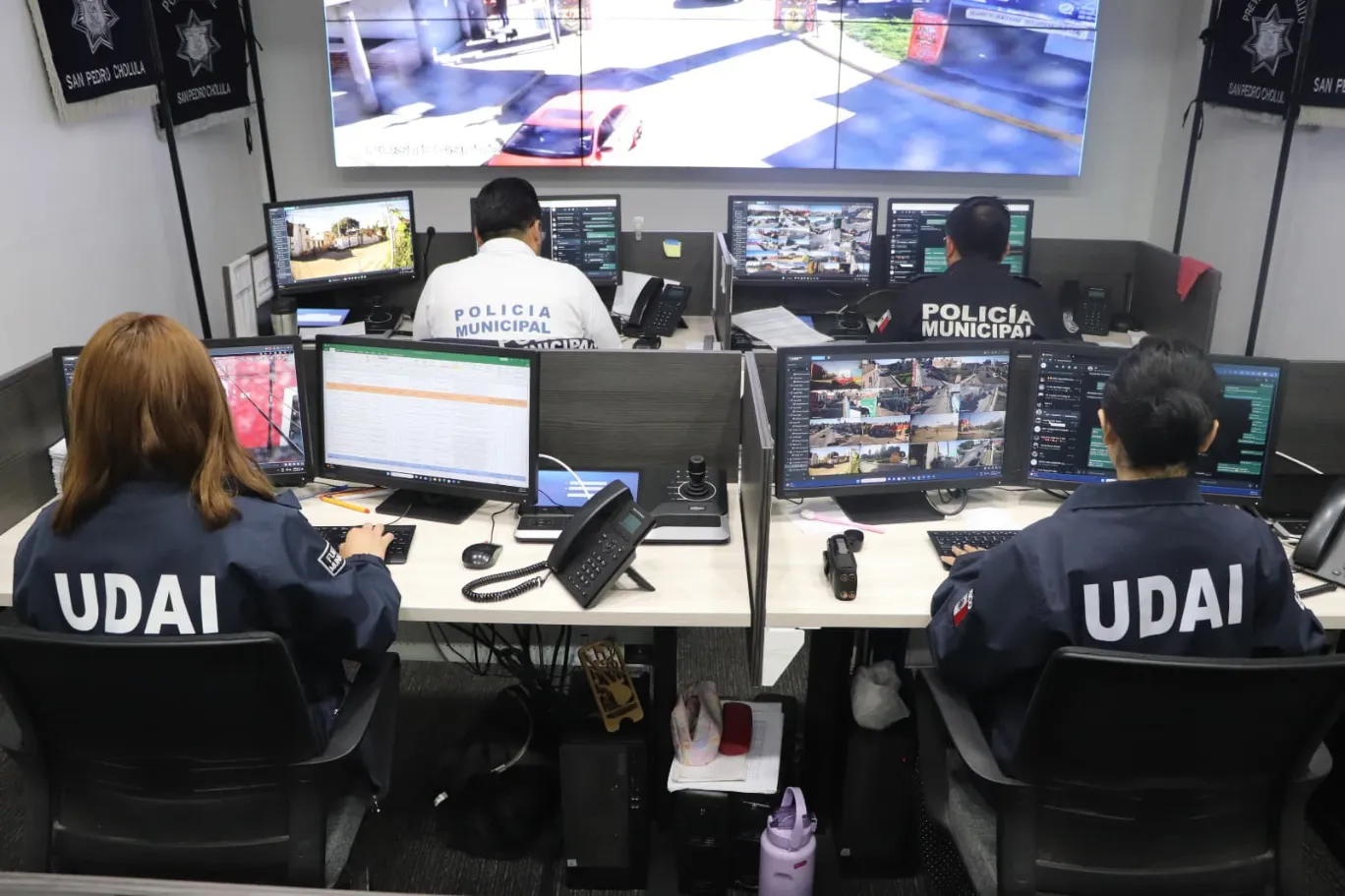 Anuncia Gobierno de Cholula inversión en Seguridad con cámaras de vigilancia modernas y patrullas