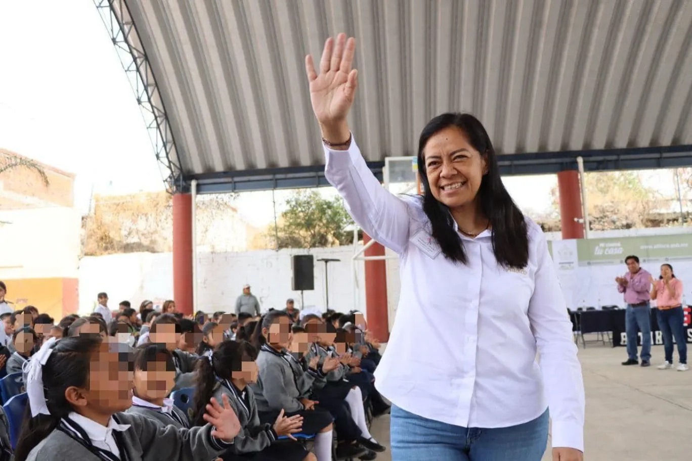 Ariadna Ayala impulsa construcción de otro comedor escolar en Atlixco