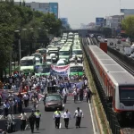 Desactivan megamarcha de transportistas en CDMX y Edomex