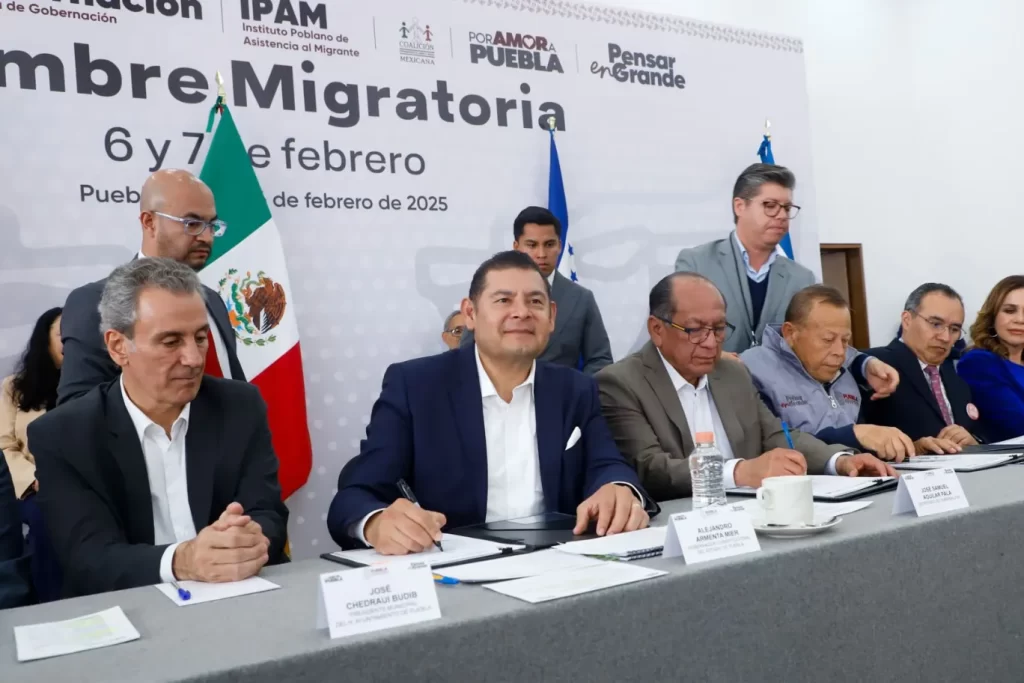 Donde haya un migrante ofendido, habrá una mano del Gobierno de México y Puebla: Armenta