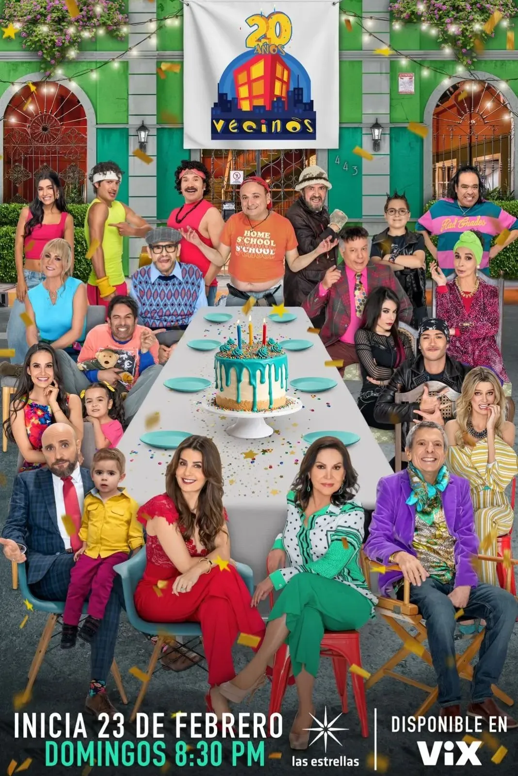 El exitoso productor Elías Solorio platica sobre los 20 años de “Vecinos”