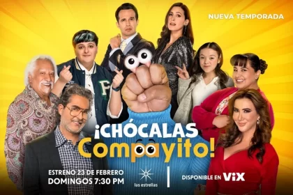 El próximo domingo 23 de febrero se estrena la tercera temporada de “¡Chócalas Compayito!”.
