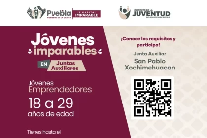 Impulsa IJMP emprendimiento con el programa "Jóvenes Imparables" en juntas auxiliares