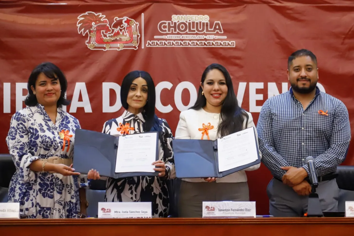 Signa Tonantzin Fernández convenio con la Comisión Estatal de Derechos Humanos