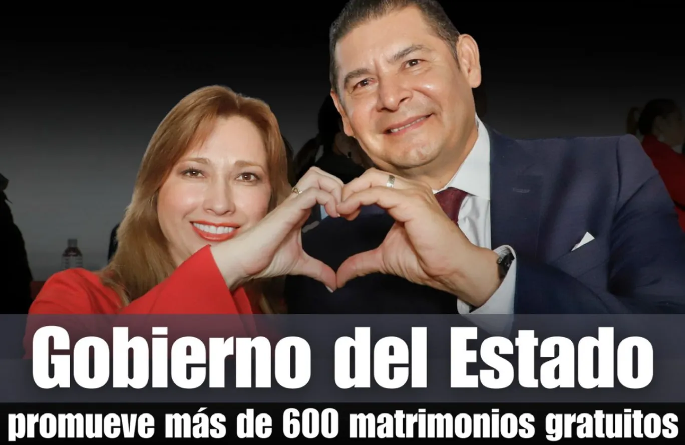 Gobierno del Estado promueve más de 600 matrimonios gratuitos