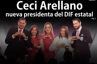 Ceci Arellano toma protesta como presidenta del DIF estatal