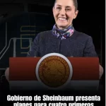 Gobierno de Sheinbaum presenta planes para cuatro primeros tramos de trenes de pasajeros