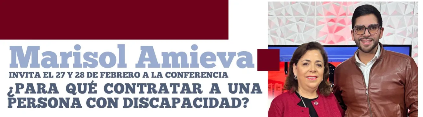 La diputada local Marisol Amieva lucha por la inclusión de personas con discapacidad al ámbito laboral