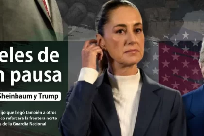 Aranceles de 25% en pausa tras llamada entre Sheinbaum y Trump