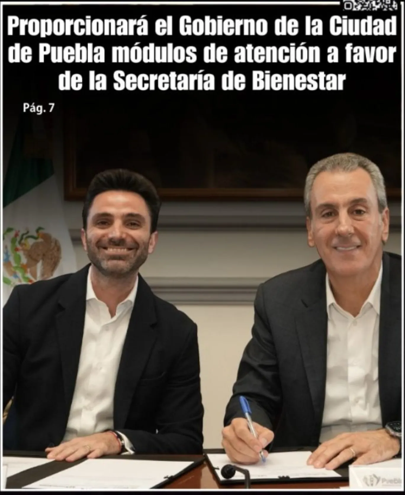 Proporcionará el Gobierno de la Ciudad de Puebla módulos de atención a favor de la Secretaría de Bienestar