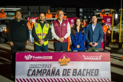 Destina Pepe Chedraui más de 100 mdp al programa nocturno Bacheando Puebla 2025