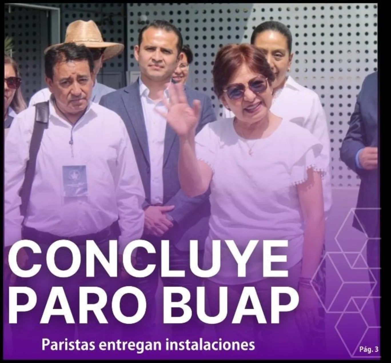 Concluye paro BUAP: Paristas entregan instalaciones