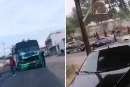 Riña entre conductores de Rutas S10 y Azumiatla S5 deja un hombre fallecido