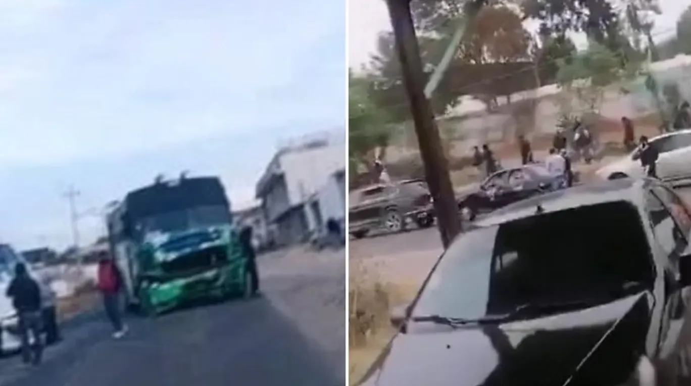 Riña entre conductores de Rutas S10 y Azumiatla S5 deja un hombre fallecido