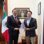 Armenta se reúne con titulares federales de la SEP y SICT