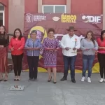 Entrega Tere Alfaro silla tipo PSI a un pequeño con necesidades especiales en Sanctorum