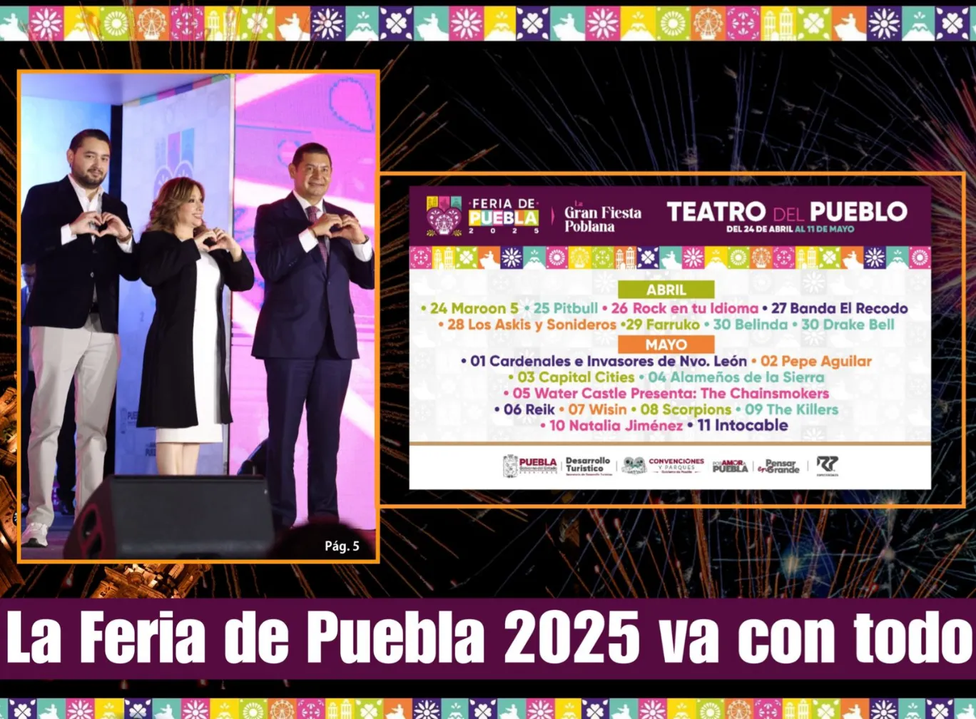 La Feria de Puebla 2025 va con todo