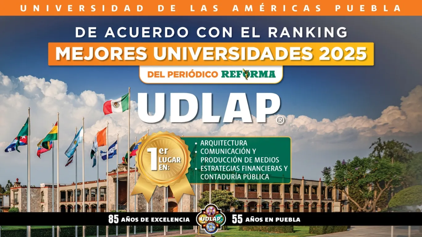 Licenciaturas de la UDLAP dentro el top 3