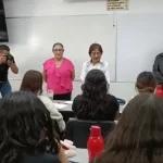 Lilia Cedillo visita facultades que regresaron a clases tras paro