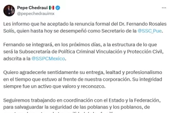 Pepe Chedraui informa la renuncia del secretario de Seguridad, Fernando Rosales