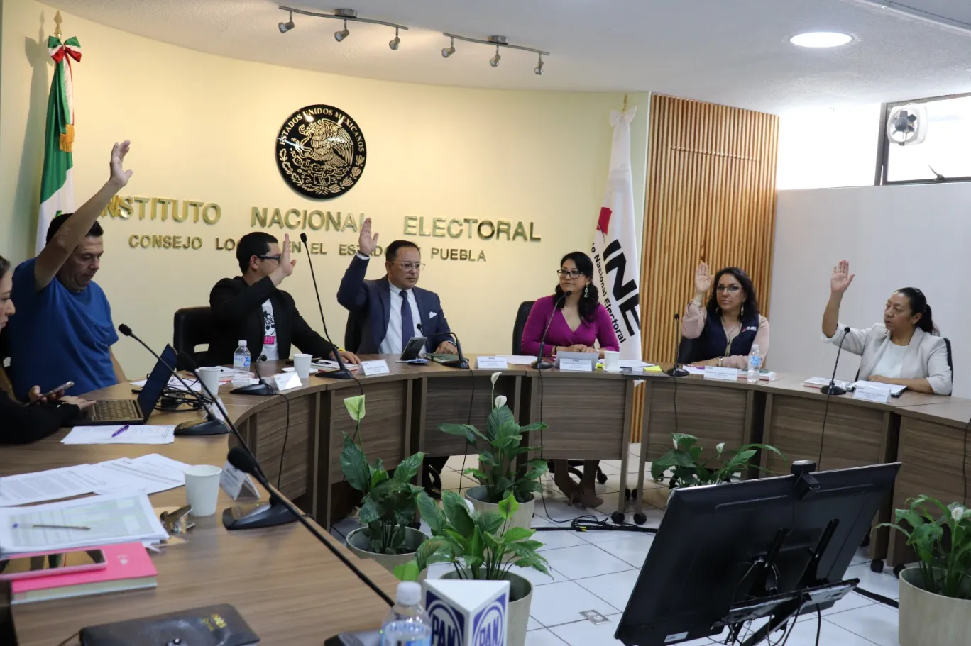 Todo listo para que la Jornada Electoral extraordinaria local se desarrolle en paz y con seguridad: INE Puebla