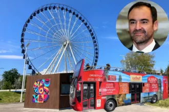 Turibuses mejorarán su acceso con nueva bahía cerca del Parque Sendela