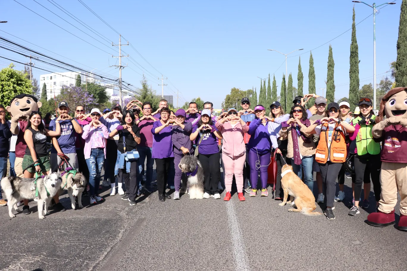 Vía Recreativa Violeta logra exitosa convocatoria a favor de la igualdad