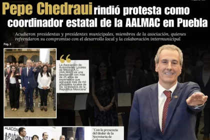 Pepe Chedraui rindió protesta como coordinador estatal de la AALMAC en Puebla