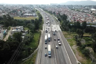Carretera México-Puebla será renovada: 3.4 kilómetros