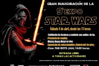 Combates con sables de luz, películas y más en la Expo de Star Wars 2025 en CDMX