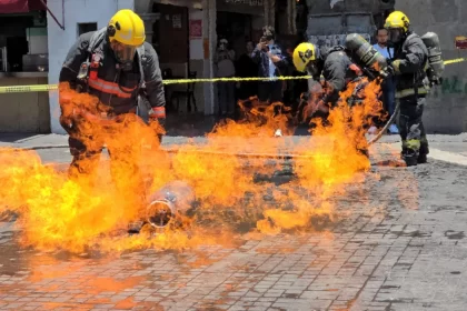 Con éxito participó el Gobierno de la Ciudad en el Primer Simulacro Nacional 2025