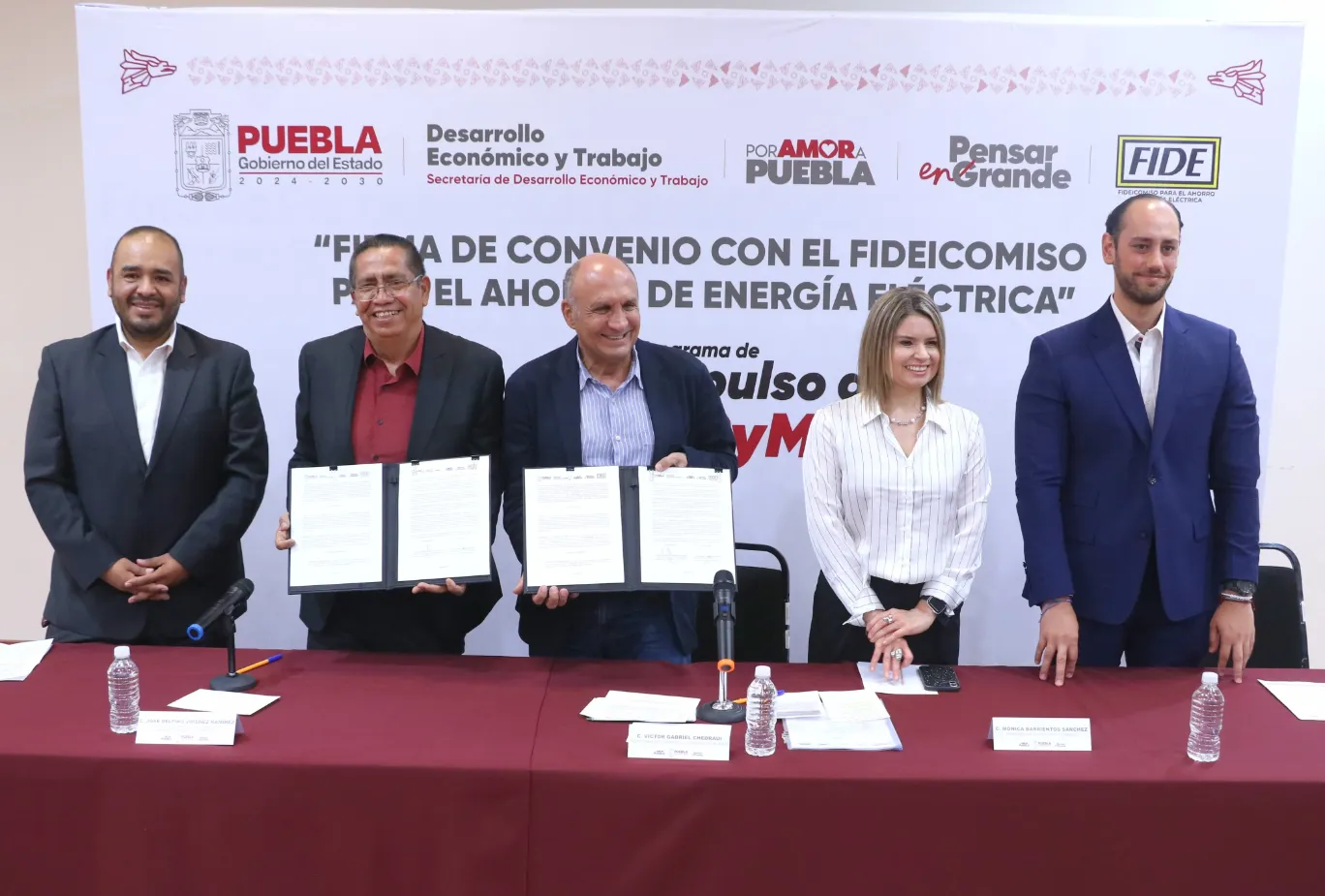 Convenio FIDE otorgará 30 mdp de crédito para que MiPymes reduzcan gasto de Luz