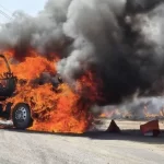 Detienen en Michoacán a dos presuntos responsables de narcobloqueos