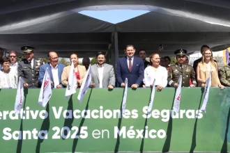 Fuerzas de seguridad y órdenes de gobierno garantizan seguridad en vacaciones de Semana Santa