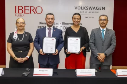 IBERO Puebla y Volkswagen Group Academy Mexico (VWGAM) firman alianza por el futuro de las juventudes