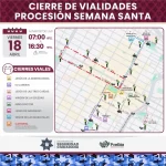 Implementará la SSC cierres viales por preparativos de actividades en la zona de San José