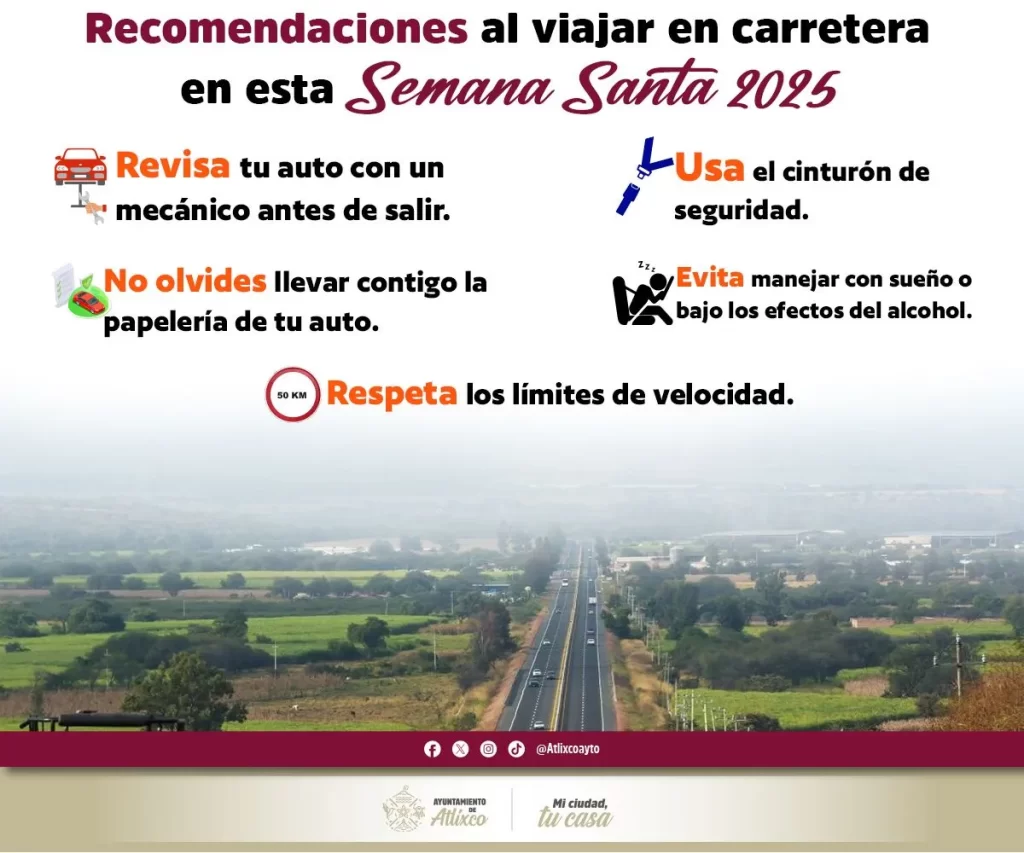 La Secretaría de Seguridad Ciudadana de Atlixco te brinda acciones para tu casa