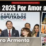 Presentan en la Cámara de Diputados los “Eventos 2025 Por Amor a Puebla”