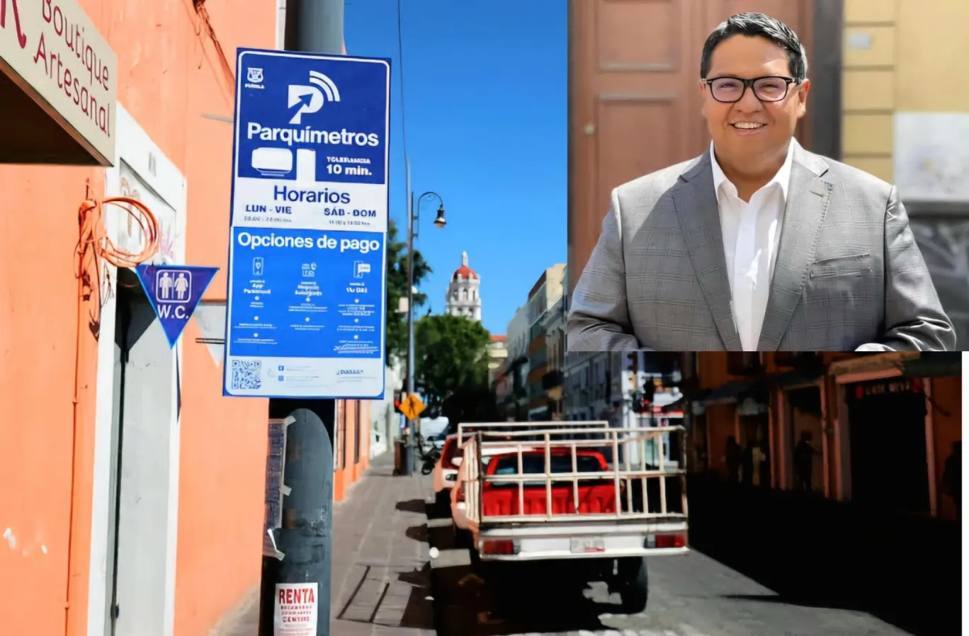 Puebla evalúa suspender multas de parquímetros durante periodo de prueba