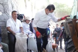 Rebasa Puebla el millón de metros cuadrados de deshierbe a través de faenas comunitarias