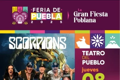 Scorpions no se baja del escenario: sigue en pie su presentación en la feria de Puebla