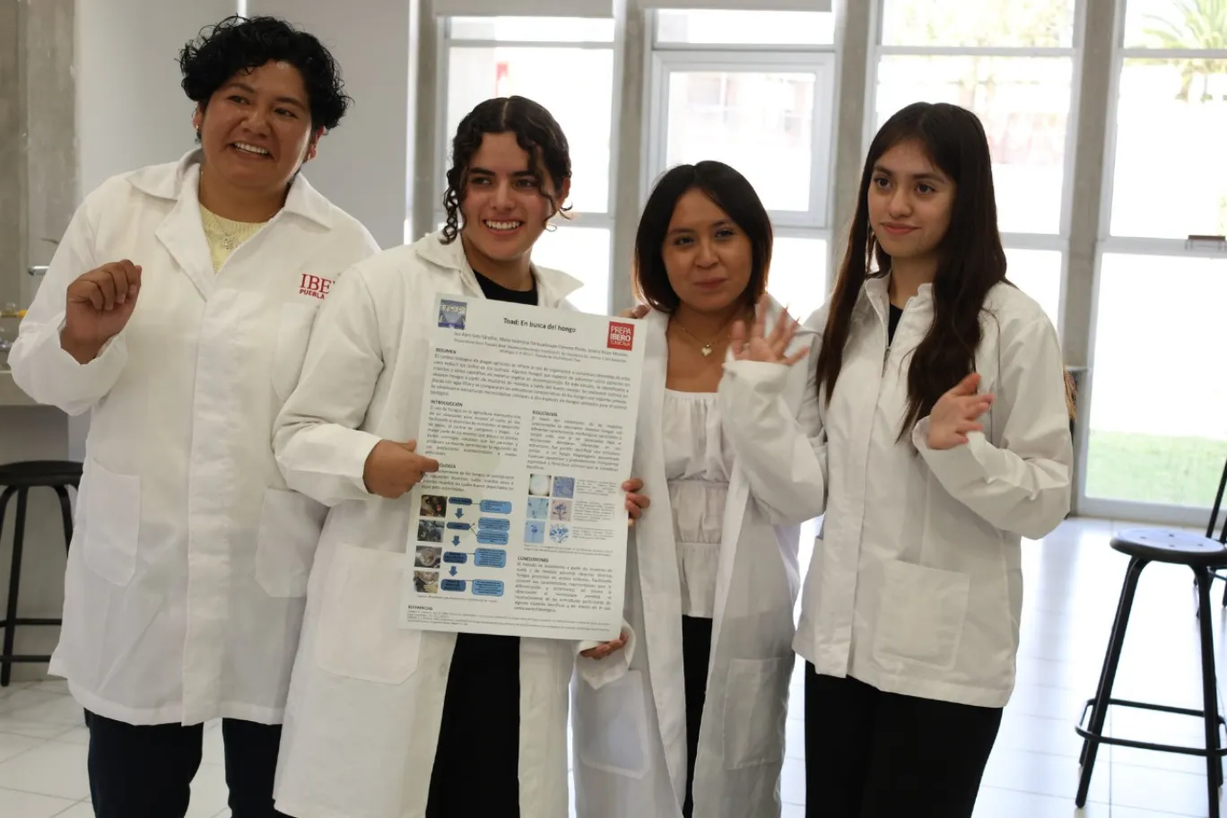 Talentos IBERO Tlaxcala crean control biológico de plagas con hongos