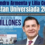 Alejandro Armenta y Lilia Cedillo alistan Universiada 2025