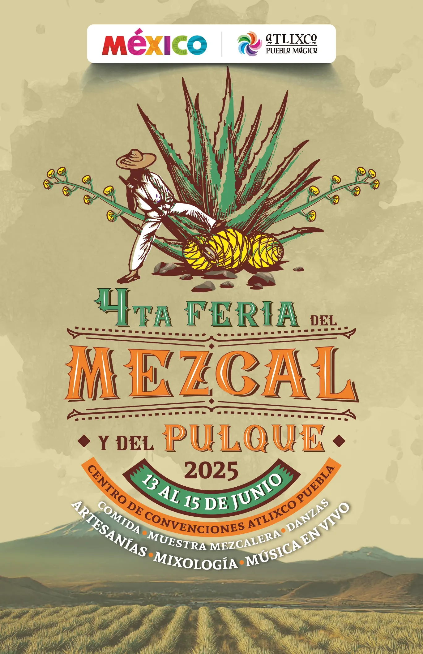 Ariadna Ayala impulsa la 4.ª Feria del Mezcal y del Pulque en Atlixco