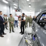 El almirante José Barradas y Alejandro Armenta visitaron el CEMANOE y el CERHAN en San José Chiapa