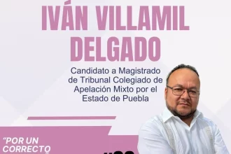 En Puebla hay gente noble pidiendo Justicia: Iván Villamil Delgado