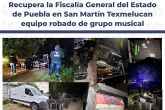 En Tlanalapan, San Martín Texmelucan localizan los instrumentos musicales de Los Ángeles Azules