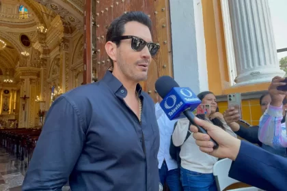 Graban en San Pedro Cholula, Puebla, escenas de “Los hilos del pasado”, nueva producción de “El Güero” Castro