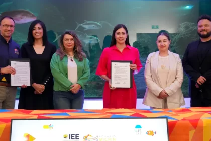 Noticias de Puebla: IEE y Acuario Michín firman convenio para impulsar la cultura democrática desde espacios publicitarios