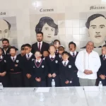 Niñez de Amozoc participa en Cabildo Infantil y recorrido cívico-cultural junto al Presidente Municipal Severiano de la Rosa
